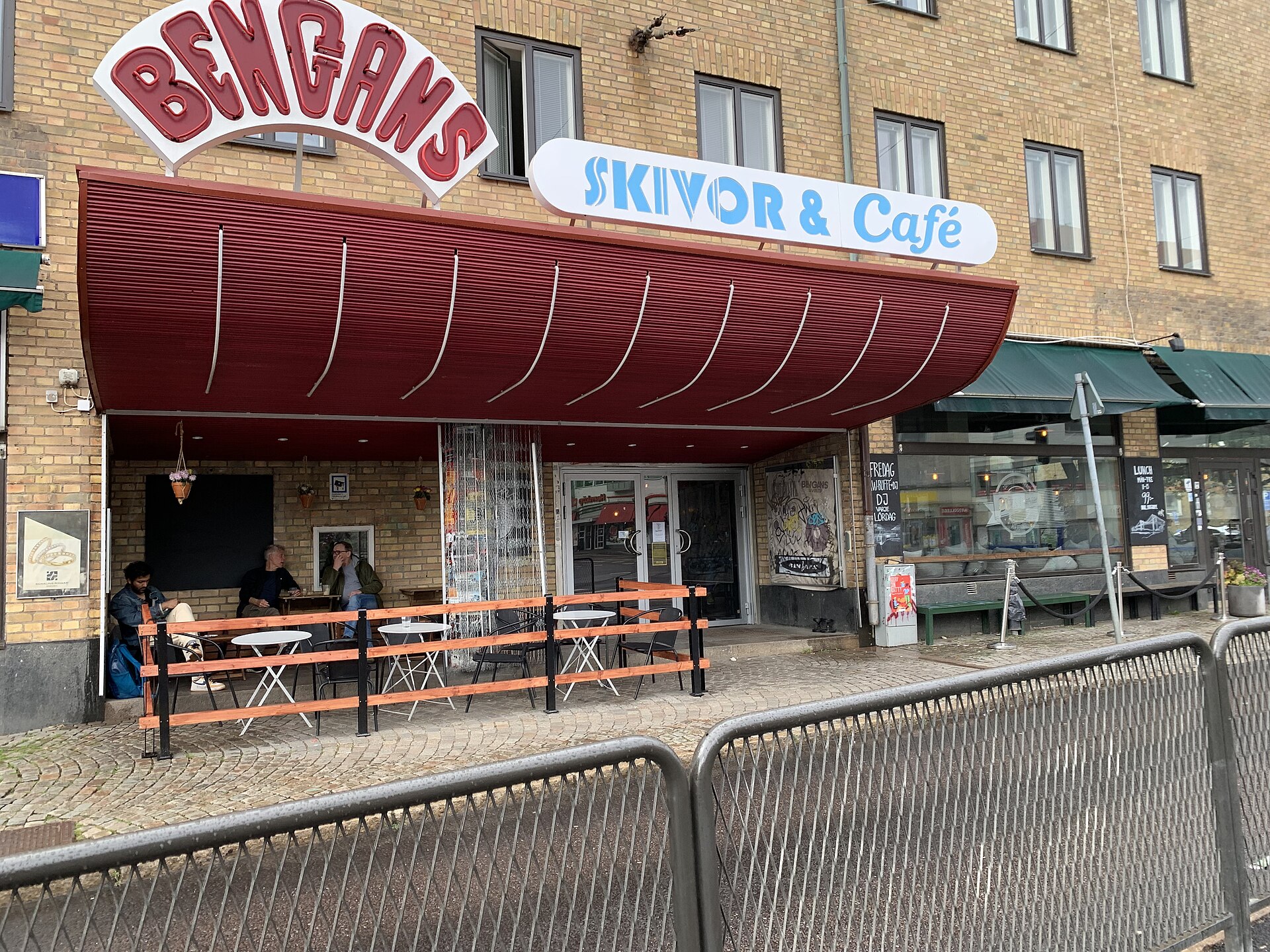 Bengans skivbutik på Stigbergstorget i Göteborg