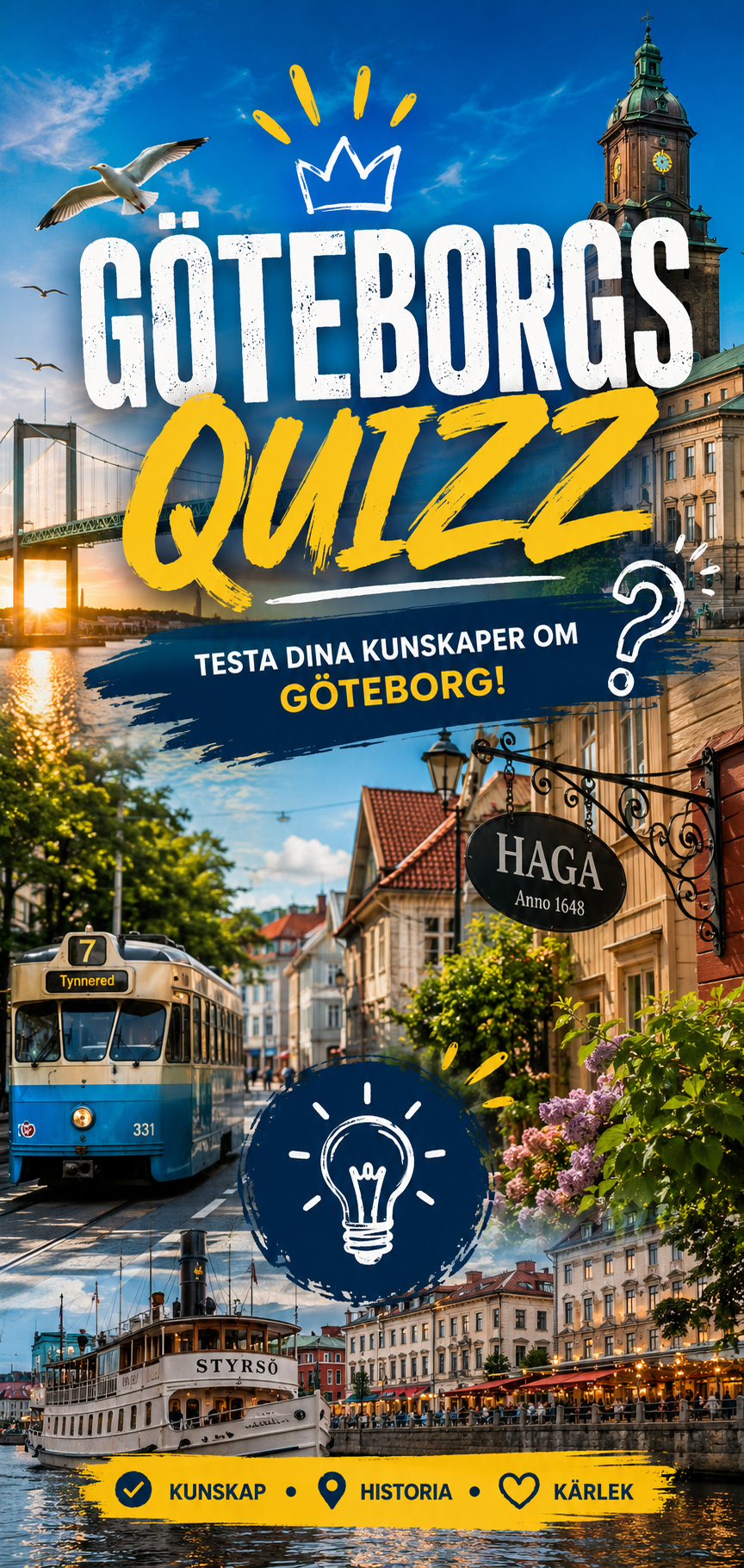 Göteborgsquiz vecka 32 – expertnivå